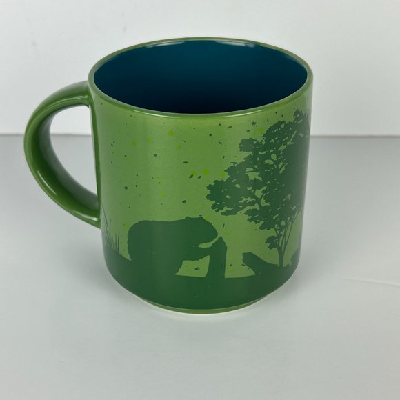Tim Hortons Coffee Cup Limited Edition 2017 Beaver Green Mug No 17 - Picture 3 of 7